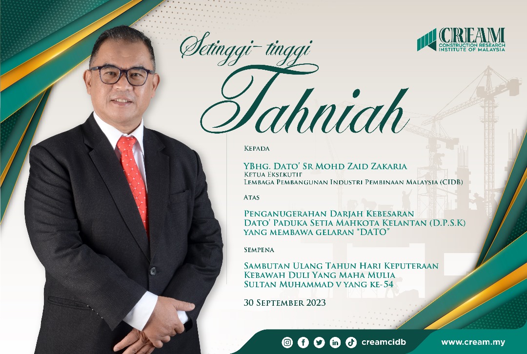 Setinggi-tinggi tahniah!